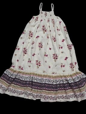 Old Navy Pink Floral Print Dress Girl Size 4T